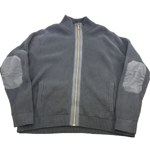 Duluth Trading Co Other - Duluth Trading Brigadier Full Zip Mock Neck Sweater Jacket 57713 Pocket Mens 2XL